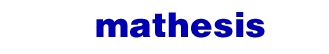 Mathesis